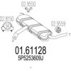 MTS 01.61128 End Silencer